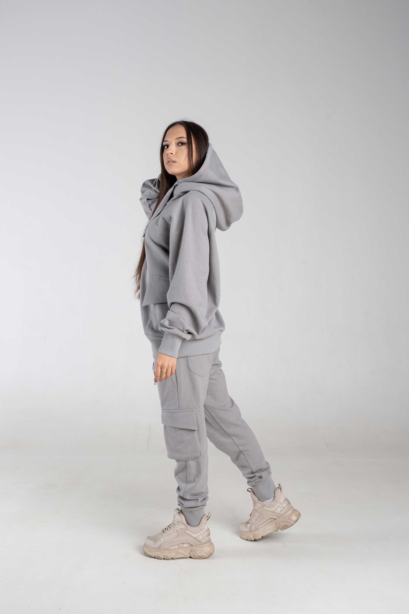 SWART W - Compleu din Bumbac Oversize - Renè The Brand