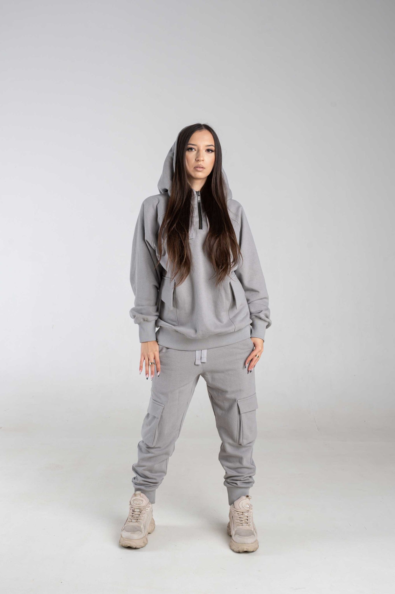 SWART W - Compleu din Bumbac Oversize - Renè The Brand